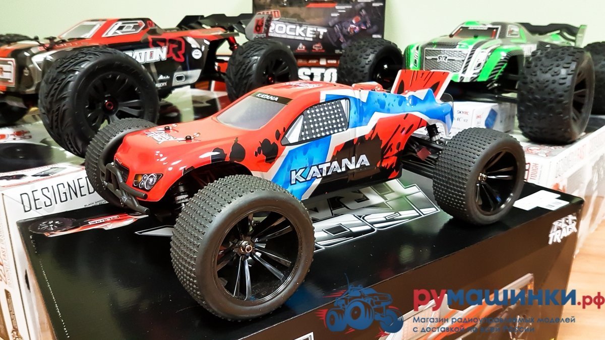 Трак 1/10 4WD Электро - Katana 1:10 RTR Купить с доставкой